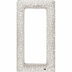 Alvi® Nestchen-Carré Zootiere Taupe 70 X 140 Cm