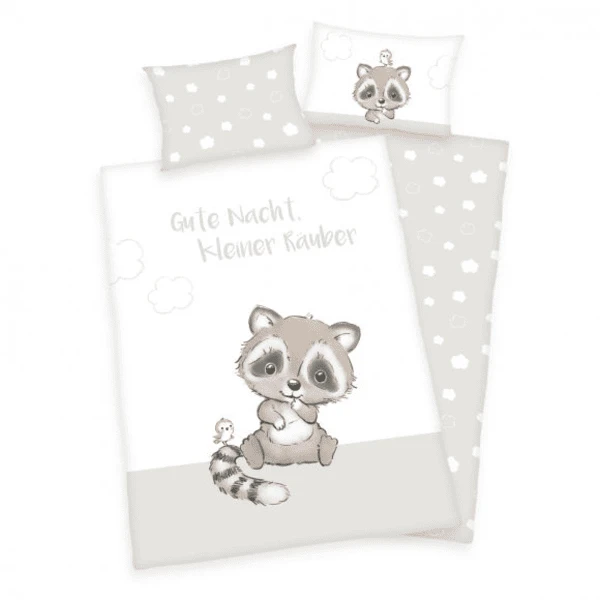 Babybest® Flanell-Bettwäsche Kleiner Räuber 100 X 135 Cm