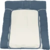Be Be 's Collection Wickelunterlage Musselin Dunkelblau 55 X 70 Cm