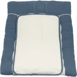 Be Be 's Collection Wickelunterlage Musselin Dunkelblau 55 X 70 Cm