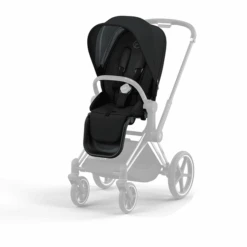 Cybex PLATINUM Sitzpaket Sustainable Für Priam Und E-Priam Onyx Black