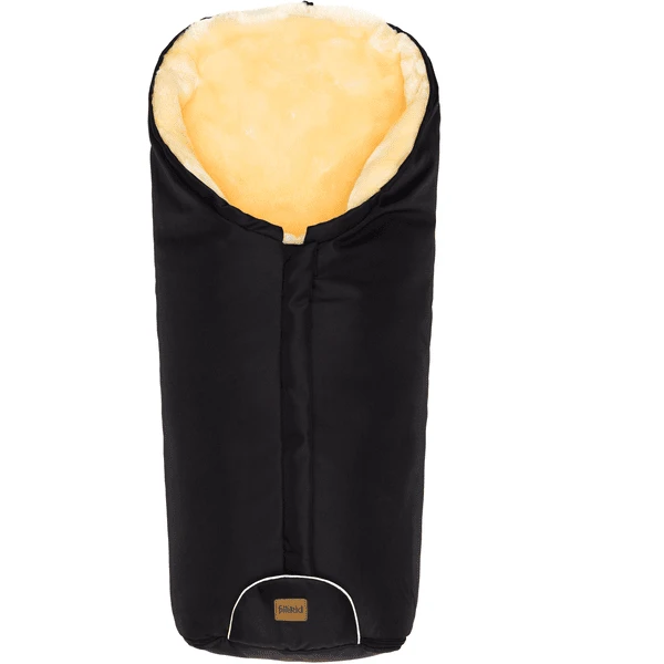 Fillikid Winterfußsack Tacama Lammfell Schwarz