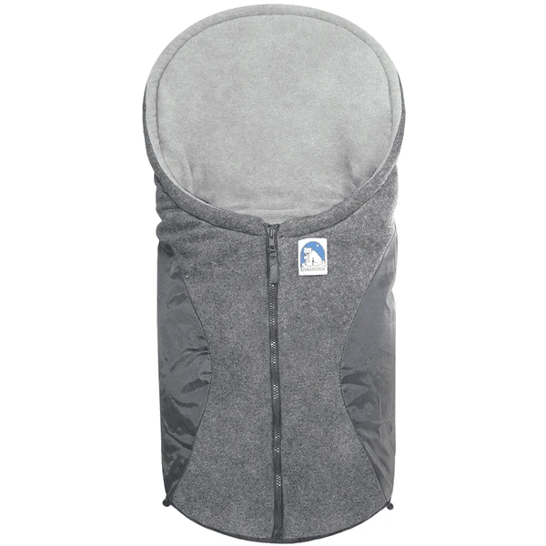 Heitmann Fußsack Für Babyschale Und Kinderwagen Eisbärchen Grau