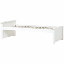 Hoppekids Maja Deluxe Sofabett 90 X 200 Cm Weiß Lattenrost 1 Mittleres Und 1 Niedriges Bettende