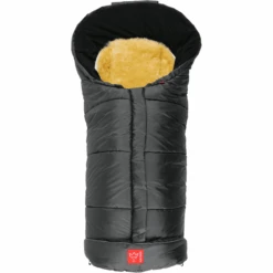 KAISER Fußsack SHEEPY Mit Lammfelleinlage Anthrazit