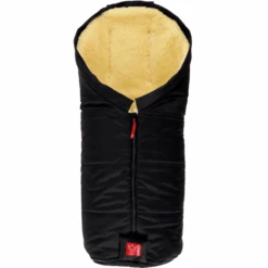 KAISER Lammfell-Fußsack Iglu Aktion Schwarz