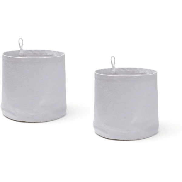 Kids Concept® Aufbewahrungsboxen Rund Aus Stoff, Lila