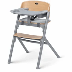 Kinderkraft Hochstuhl LIVY Mit Babywippe CALMEE Oak