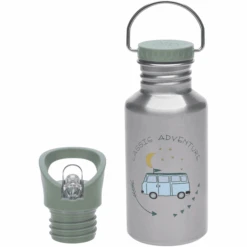 LÄSSIG Trinkflasche Aus Edelstahl, Adventure Bus 500 Ml