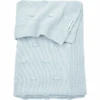 Meyco Babydecke Knots Light Blue 75 X 100 Cm