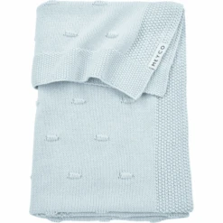 Meyco Babydecke Knots Light Blue 75 X 100 Cm