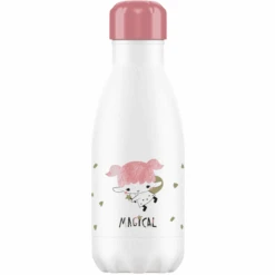 Miniland Isolierflasche Kid Bottle Fairy - 270ml, Weiß/rosa
