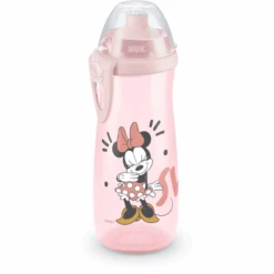 NUK Trinkflasche Sports Cup "Minnie" 450 Ml, Rosa