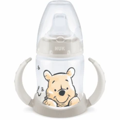NUK Trinklernflasche First Choice Disney Winnie Puuh 150 Ml, Beige