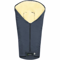 Odenwälder Lammfell-Fußsack Henry Marine