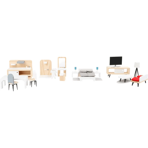 Small Foot® Puppenhausmöbel Komplett-Set