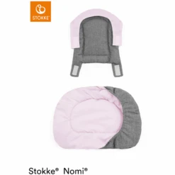 STOKKE® Nomi® Sitzkissen Grau / Pink