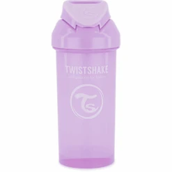 TWISTSHAKE Strohhalmbecher 360 Ml In Pastell Lila