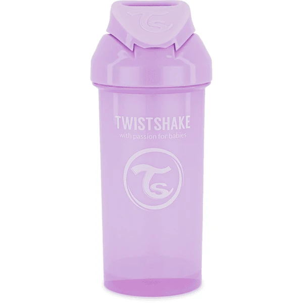TWISTSHAKE Strohhalmbecher 360 Ml In Pastell Lila
